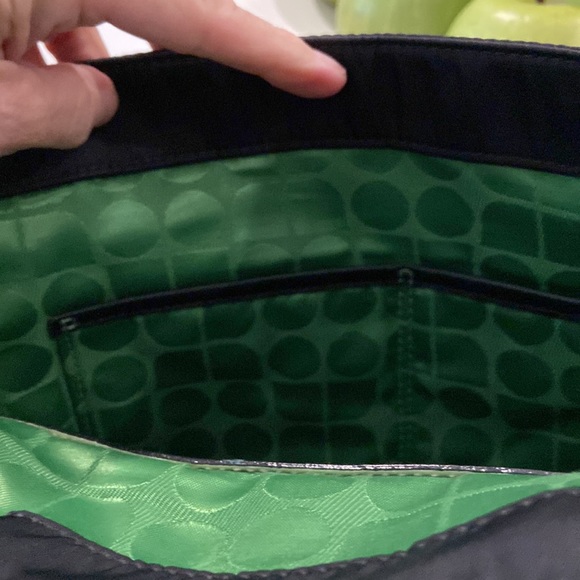 Kate Spade black nylon briefcase with dust bag - Picture 7 of 10